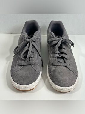 Nike Court Royale Gun Smoke Women’s Suede Sneakers